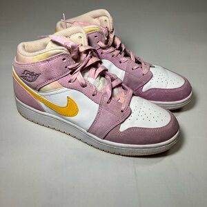 2021 Air Jordan 1 Mid SE GS 'Arctic Pink' size 7Y